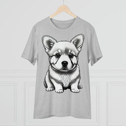 Corgi Pup Eco-Friendly Organic Creator T-shirt - Unisex