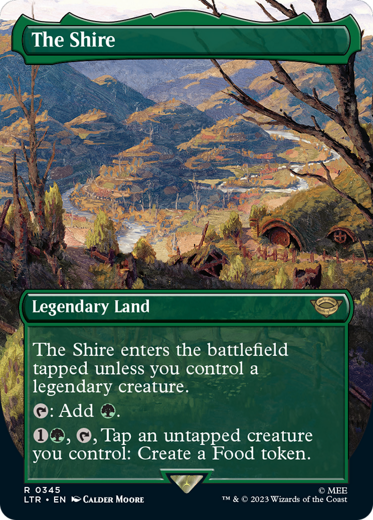 The Shire (Borderless Alternate Art) [The Lord of the Rings: Tales of Middle-Earth]