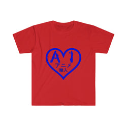 Anime Imports 2010 Heart Logo (Blue) Unisex Softstyle T-Shirt