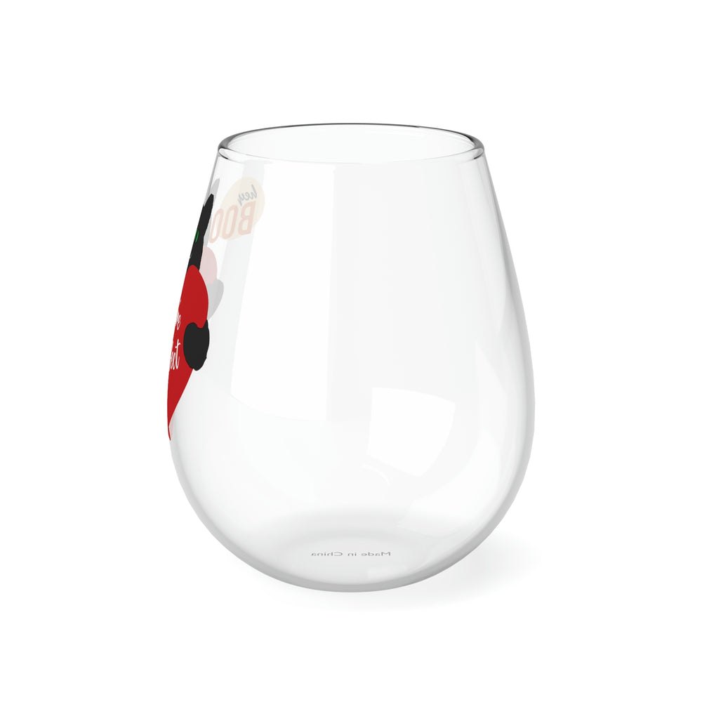 Hey Boo You're Prefect Stemless Wine Glass, 11.75oz