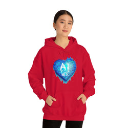 Anime Imports Frozen Heart Logo Unisex Heavy Blend™ Hooded Sweatshirt