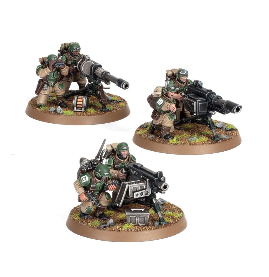 Astra Militarum Heavy Weapons Squad