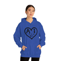 Anime Imports 2010 Heart Logo (BLK) Unisex Heavy Blend™ Hooded Sweatshirt