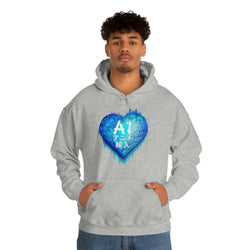 Anime Imports Frozen Heart Logo Unisex Heavy Blend™ Hooded Sweatshirt