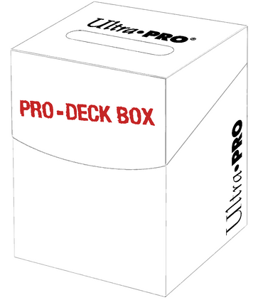 Ultra PRO: Deck Box - PRO 100+ (White)