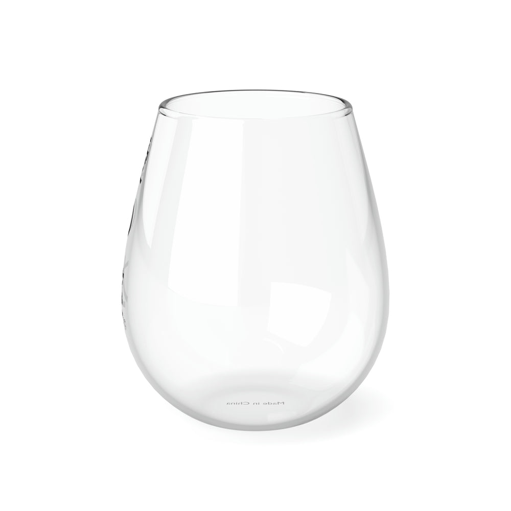 Ai No Tomo - Friend of Love (Japanese) Stemless Wine Glass, 11.75oz