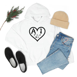 Anime Imports 2010 Heart Logo (BLK) Unisex Heavy Blend™ Hooded Sweatshirt
