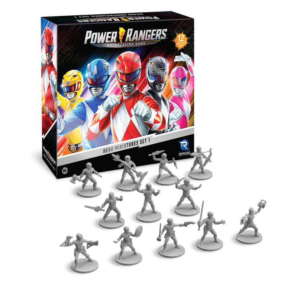 Power Rangers Roleplaying Game Hero Miniatures Set 1