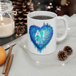 Frozen Heart Ceramic Mug 11oz