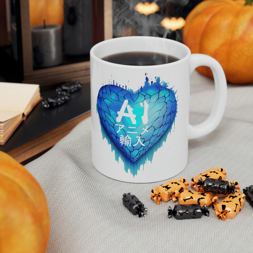 Frozen Heart Ceramic Mug 11oz