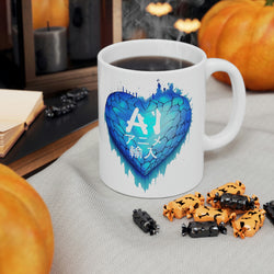 Frozen Heart Ceramic Mug 11oz