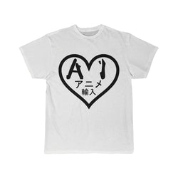 Anime Imports 2010 Heart B&W Logo Men's Short Sleeve Tee