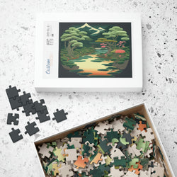 Lake Garden Puzzle ( 4 Sizes Available 110-1014 Piece)