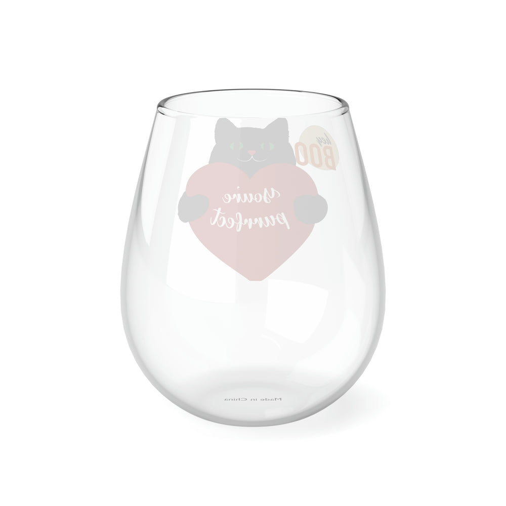 Hey Boo You're Prefect Stemless Wine Glass, 11.75oz