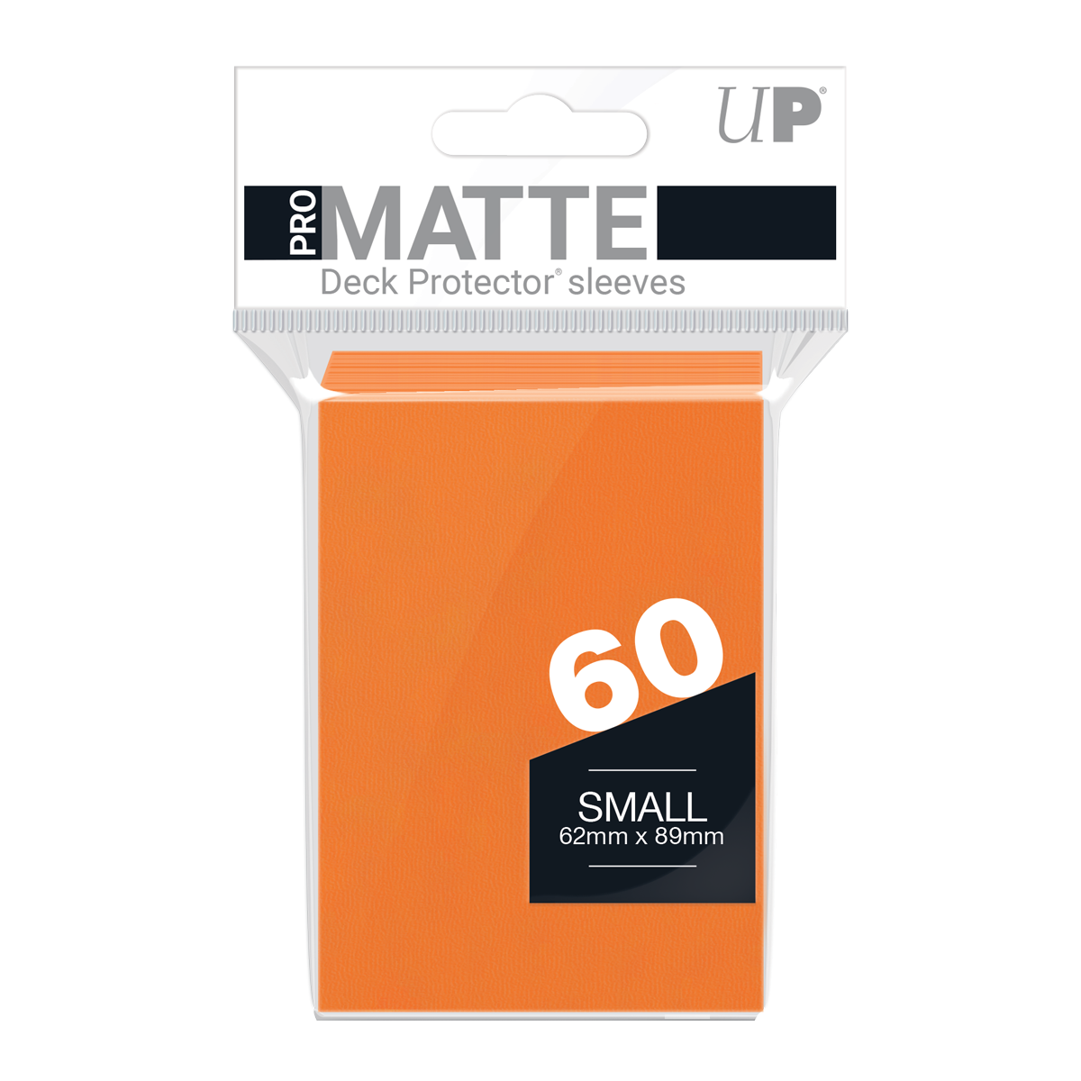 Ultra PRO: Small 60ct Sleeves - PRO-Matte (Orange)