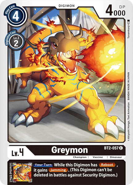 Greymon [BT2-057] [Release Special Booster Ver.1.0]