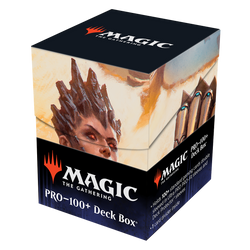 Ultra PRO: 100+ Deck Box - Phyrexia All Will Be One (Neyali, Suns' Vanguard)