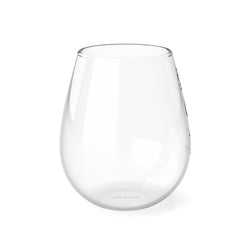 Ai No Tomo - Friend of Love (Japanese) Stemless Wine Glass, 11.75oz