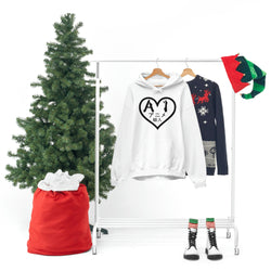 Anime Imports 2010 Heart Logo (BLK) Unisex Heavy Blend™ Hooded Sweatshirt