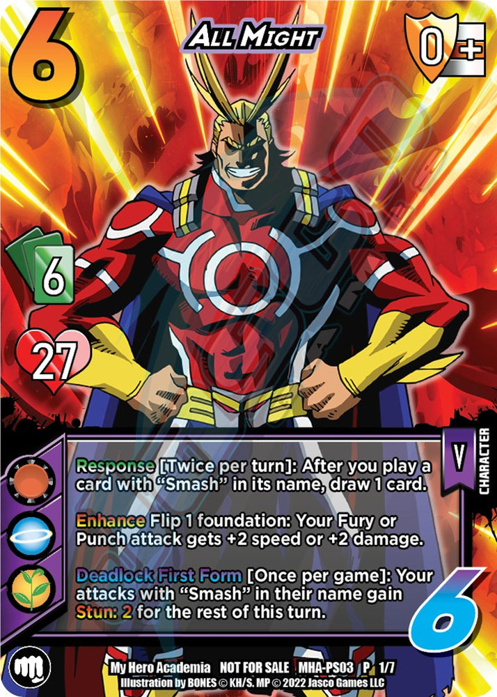 All Might [Crimson Rampage Promos]