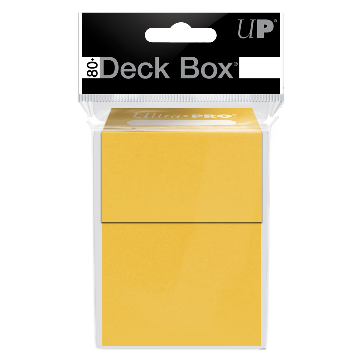 Ultra PRO: Deck Box - Solid Color (Yellow)