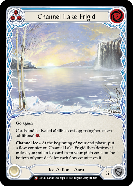 Channel Lake Frigid [U-ELE146] (Tales of Aria Unlimited)  Unlimited Rainbow Foil