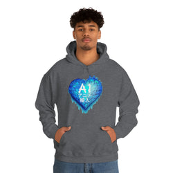 Anime Imports Frozen Heart Logo Unisex Heavy Blend™ Hooded Sweatshirt