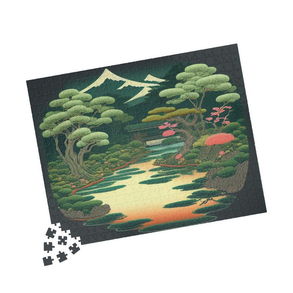 Lake Garden Puzzle ( 4 Sizes Available 110-1014 Piece)