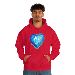 Anime Imports Frozen Heart Logo Unisex Heavy Blend™ Hooded Sweatshirt