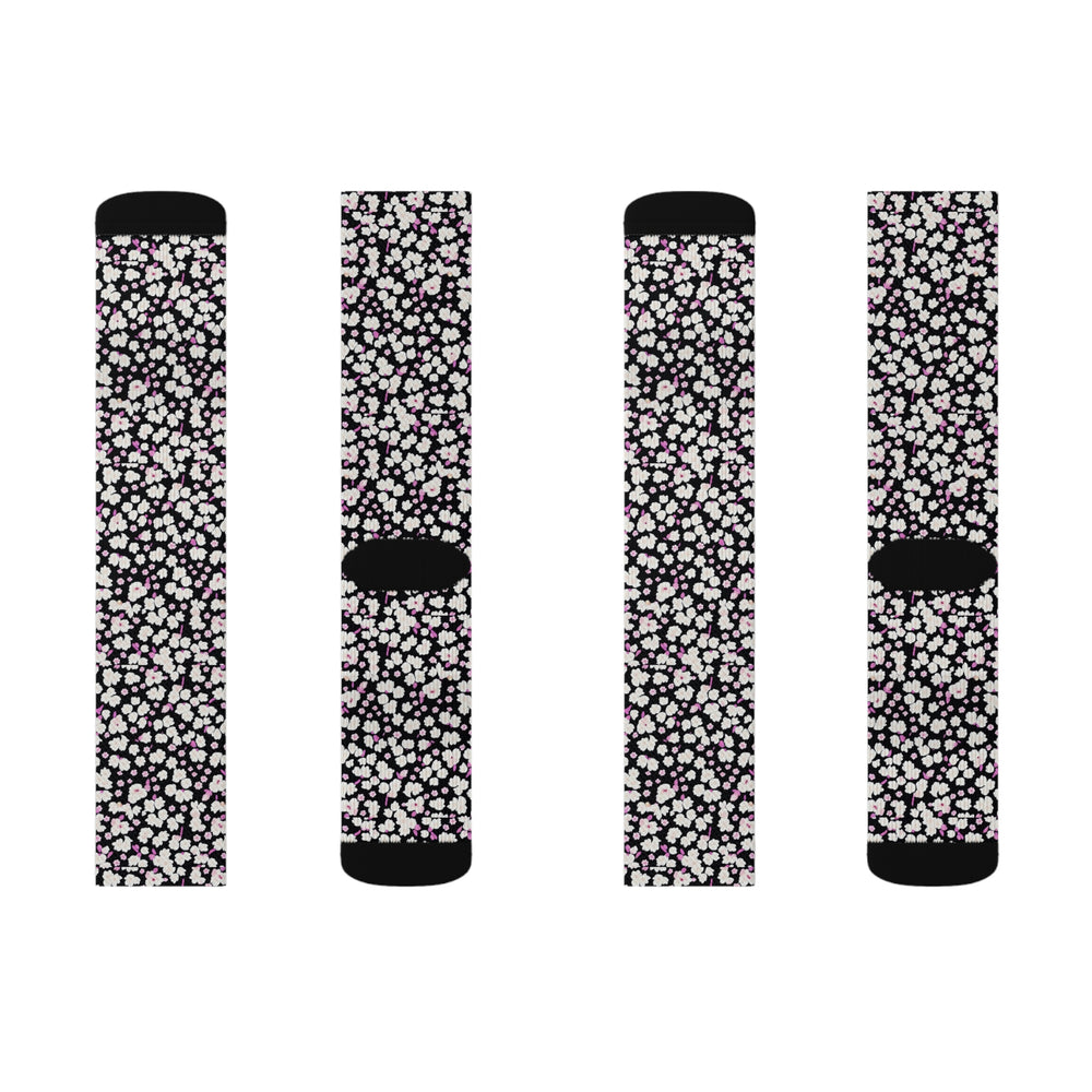 Ume Blossom - Japanese Plum Blossom Sublimation Socks