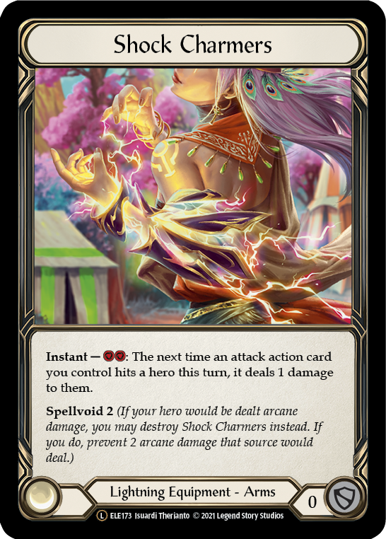 Shock Charmers [U-ELE173] (Tales of Aria Unlimited)  Unlimited Rainbow Foil