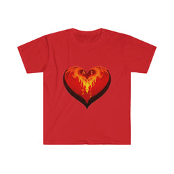 Heart of Flame Unisex Softstyle T-Shirt