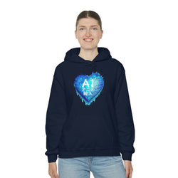 Anime Imports Frozen Heart Logo Unisex Heavy Blend™ Hooded Sweatshirt