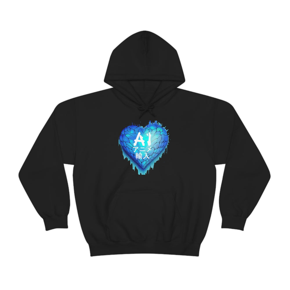 Anime Imports Frozen Heart Logo Unisex Heavy Blend™ Hooded Sweatshirt
