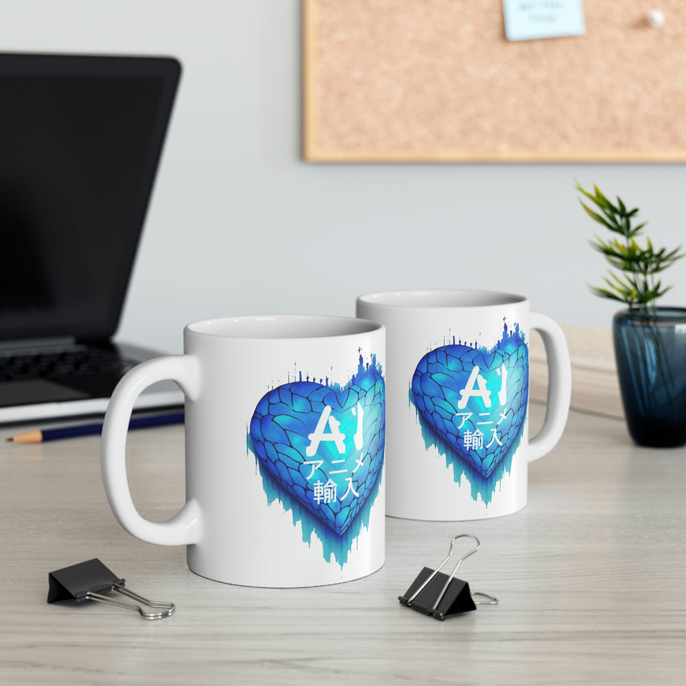 Frozen Heart Ceramic Mug 11oz