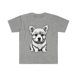 Corgi Pup Unisex Softstyle T-Shirt