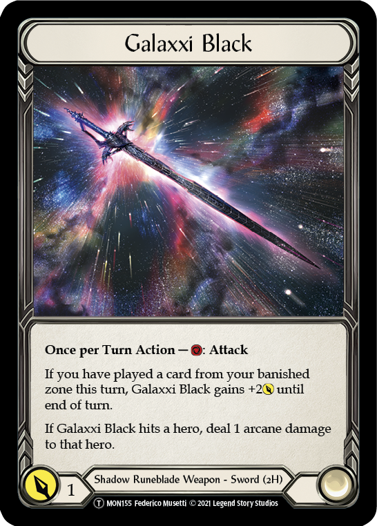Chane // Galaxxi Black [U-MON154 // U-MON155] (Monarch Unlimited)  Unlimited Normal