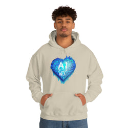 Anime Imports Frozen Heart Logo Unisex Heavy Blend™ Hooded Sweatshirt
