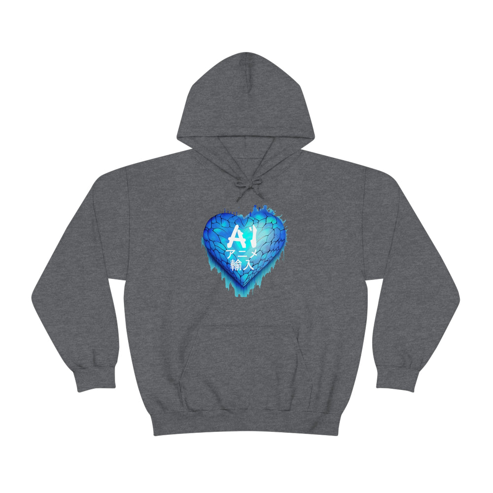 Anime Imports Frozen Heart Logo Unisex Heavy Blend™ Hooded Sweatshirt