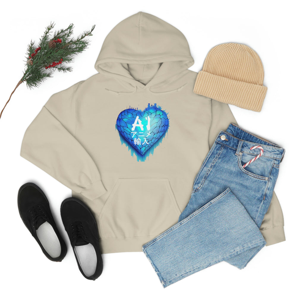 Anime Imports Frozen Heart Logo Unisex Heavy Blend™ Hooded Sweatshirt