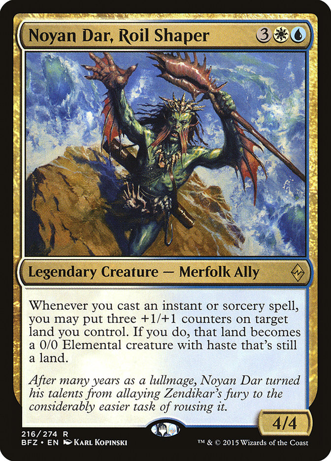 Noyan Dar, Roil Shaper [Battle for Zendikar]