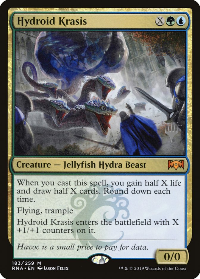 Hydroid Krasis (Promo Pack) [Ravnica Allegiance Promos]