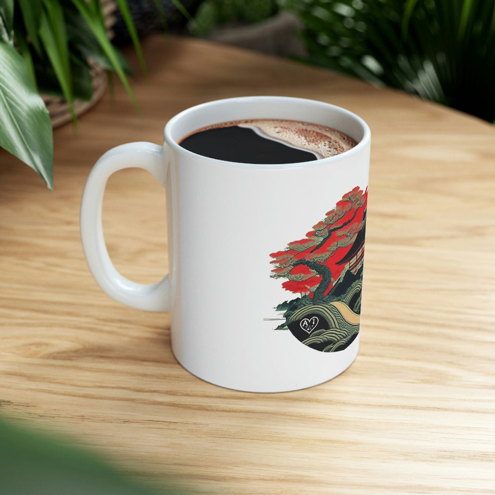 Forgotten Temple Ceramic Mug 11oz