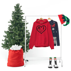 Anime Imports 2010 Heart Logo (BLK) Unisex Heavy Blend™ Hooded Sweatshirt