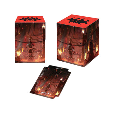 Ultra PRO: Deck Box - PRO 100+ (Guilds of Ravnica - Cult of Rakdos)