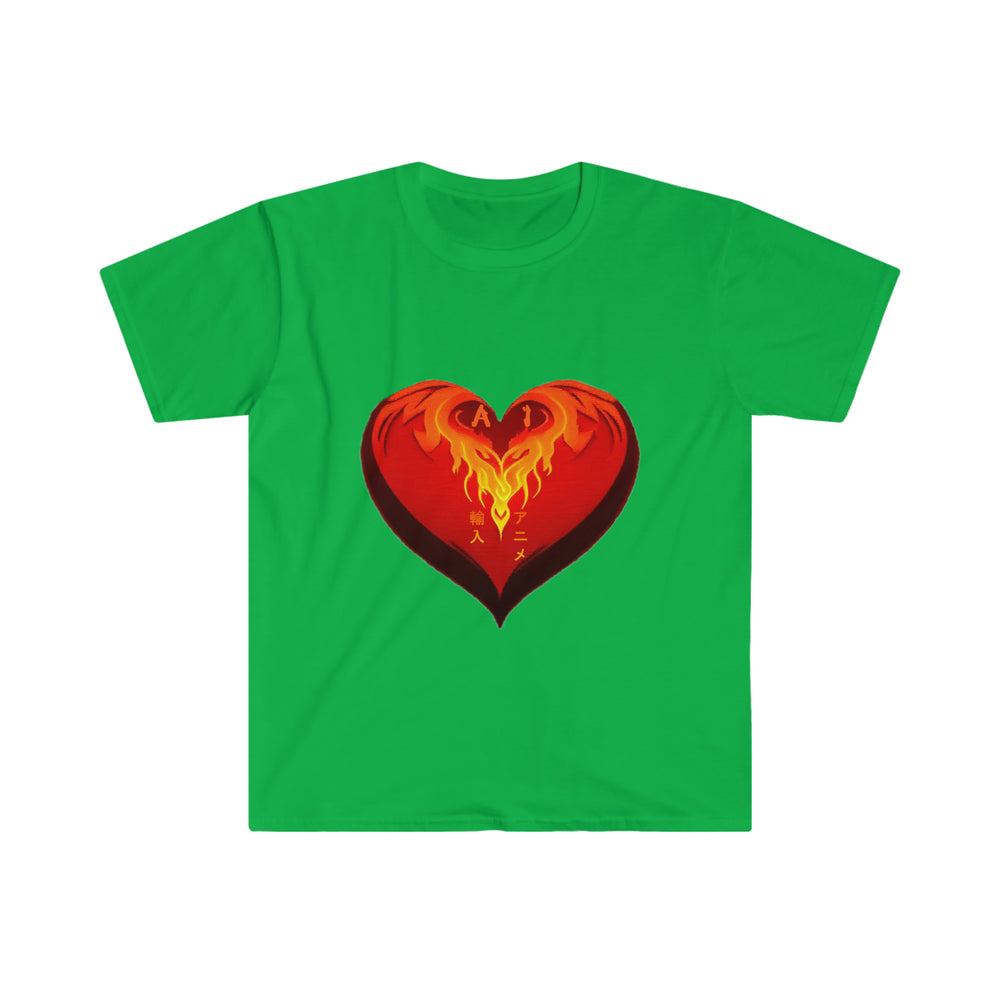 Heart of Flame Unisex Softstyle T-Shirt