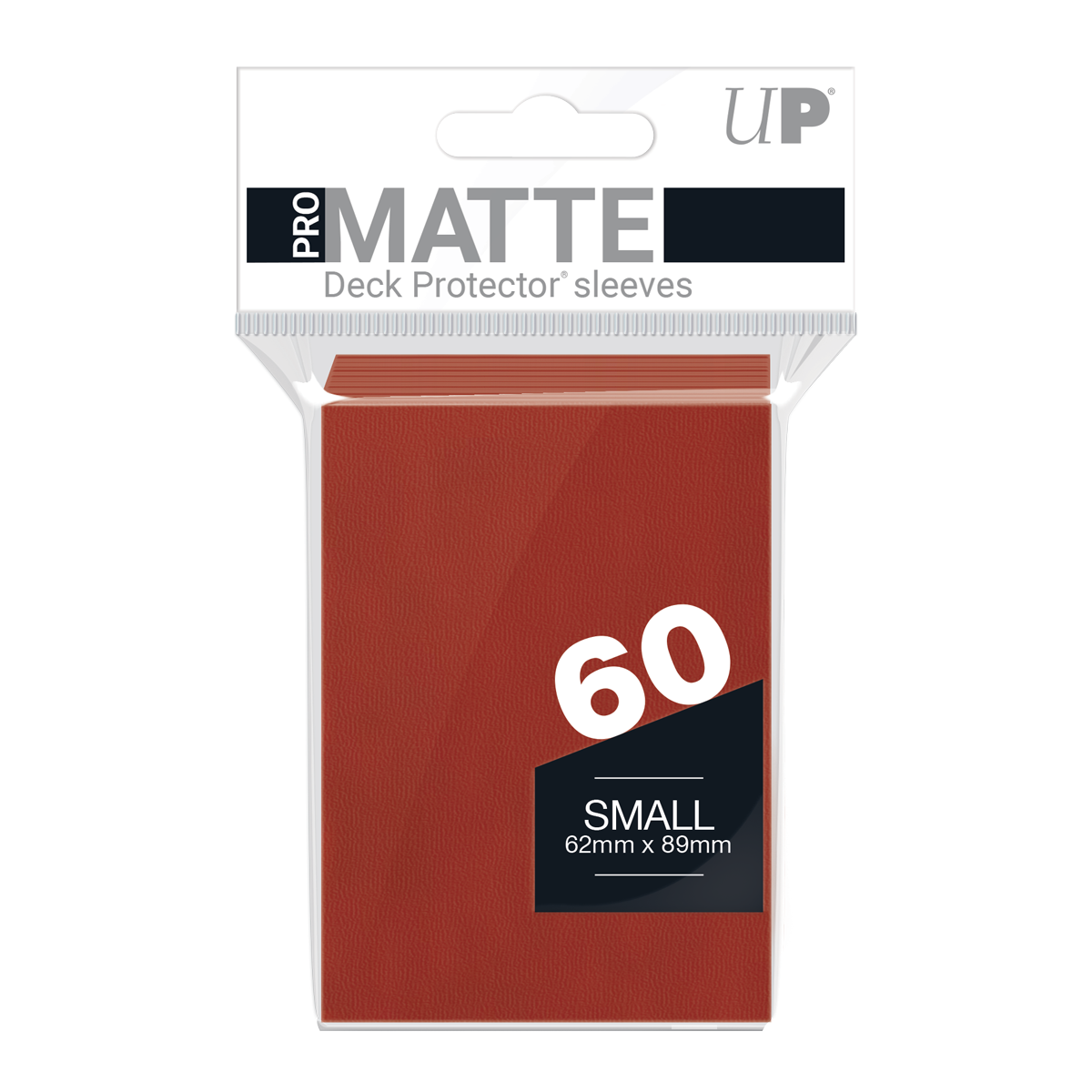 Ultra PRO: Small 60ct Sleeves - PRO-Matte (Red)