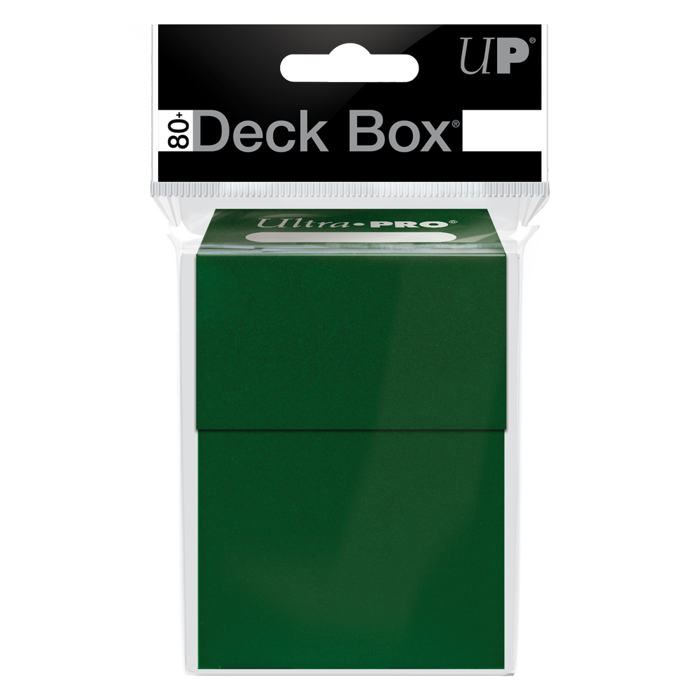 Ultra PRO: 80+ Deck Box - Forest Green