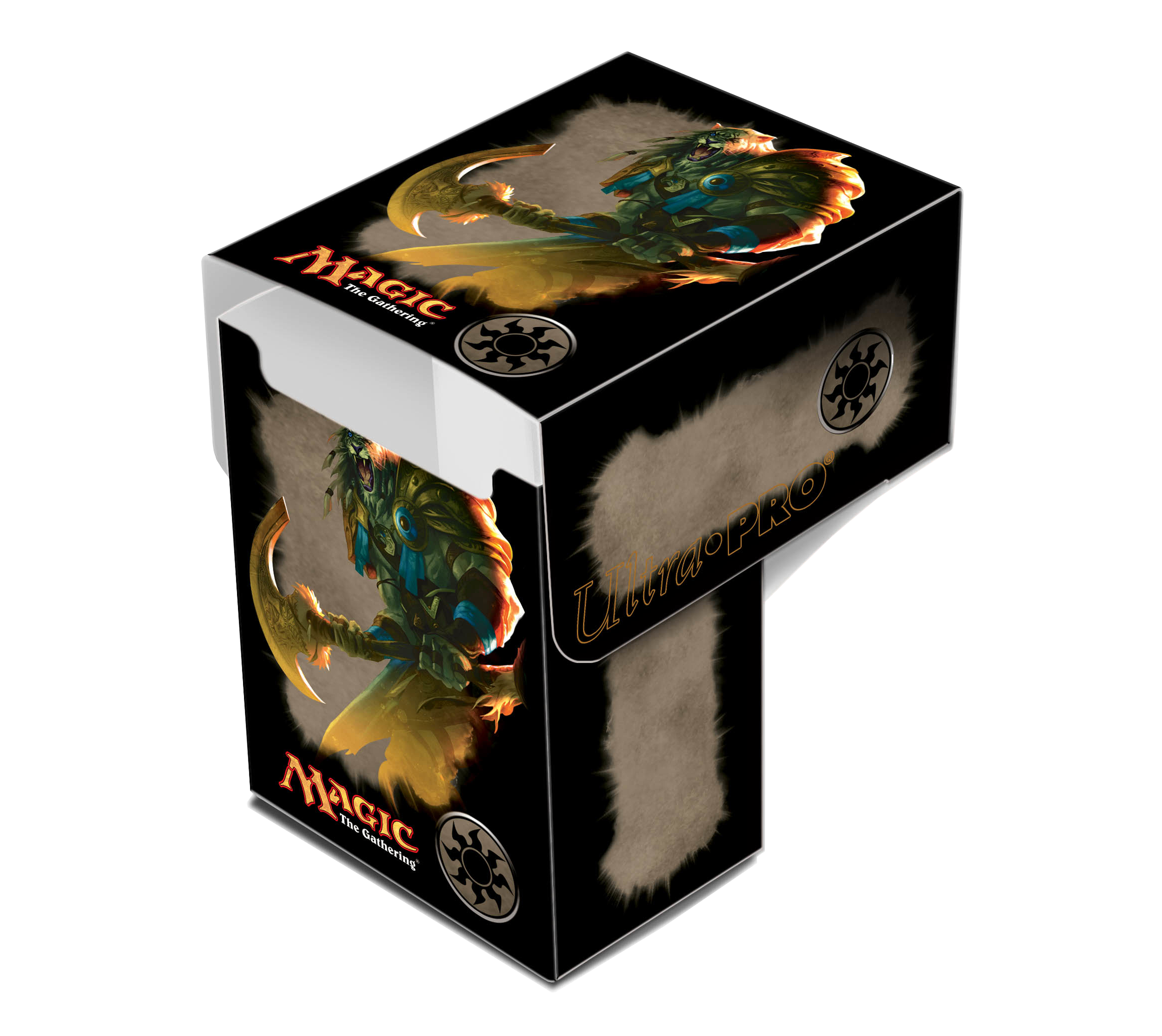 Ultra PRO: Deck Box - Mana 4 (Planeswalker - Ajani)