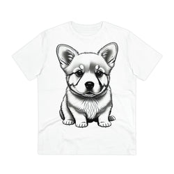 Corgi Pup Eco-Friendly Organic Creator T-shirt - Unisex
